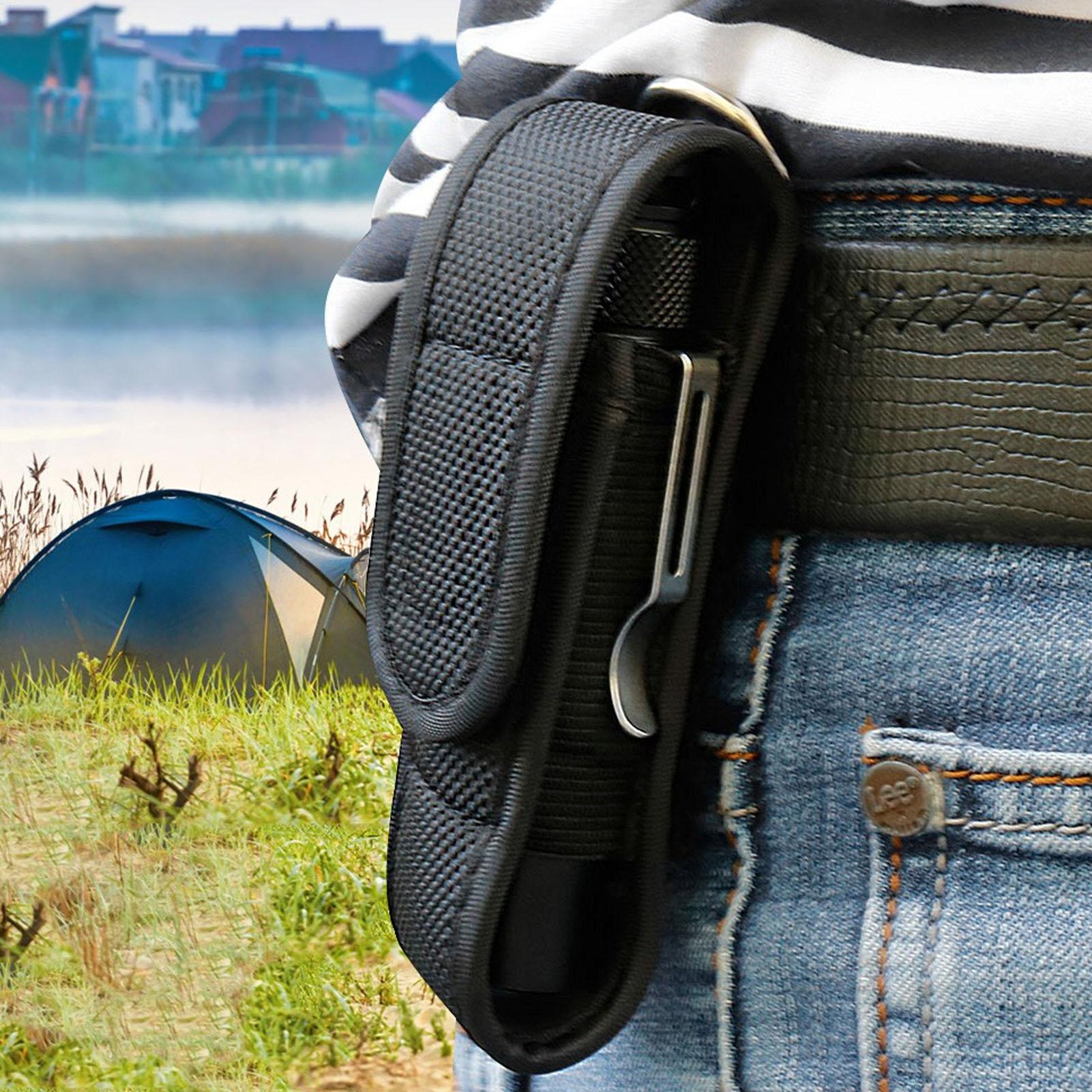 Outdoor Sports Accessories - حافظة واقية لمصباح LED، حقيبة جلدية