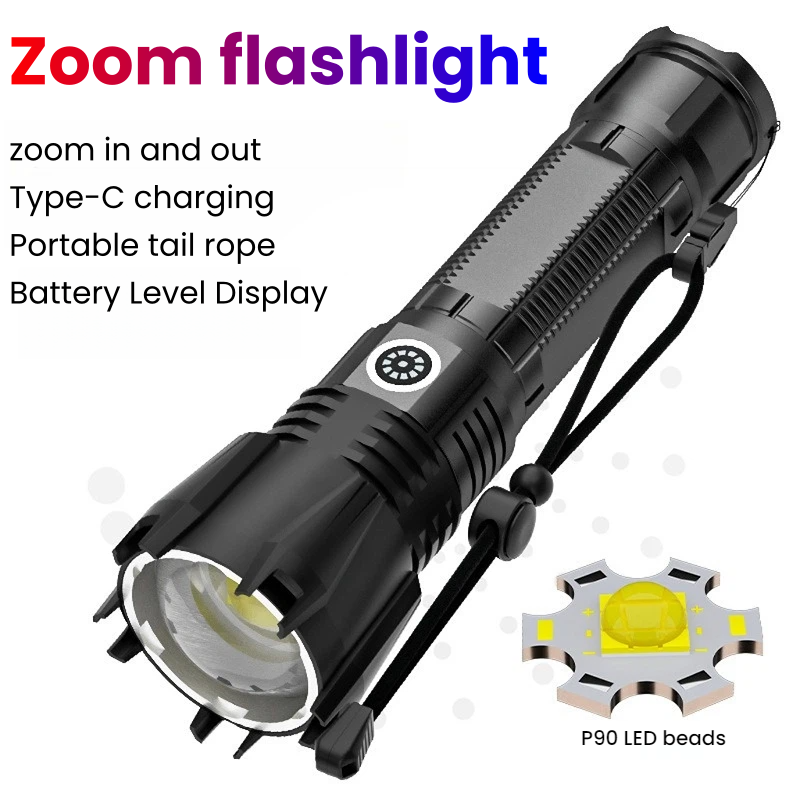 Outdoor Spotlight - مصباح يدوي LED عالي القدرة P90