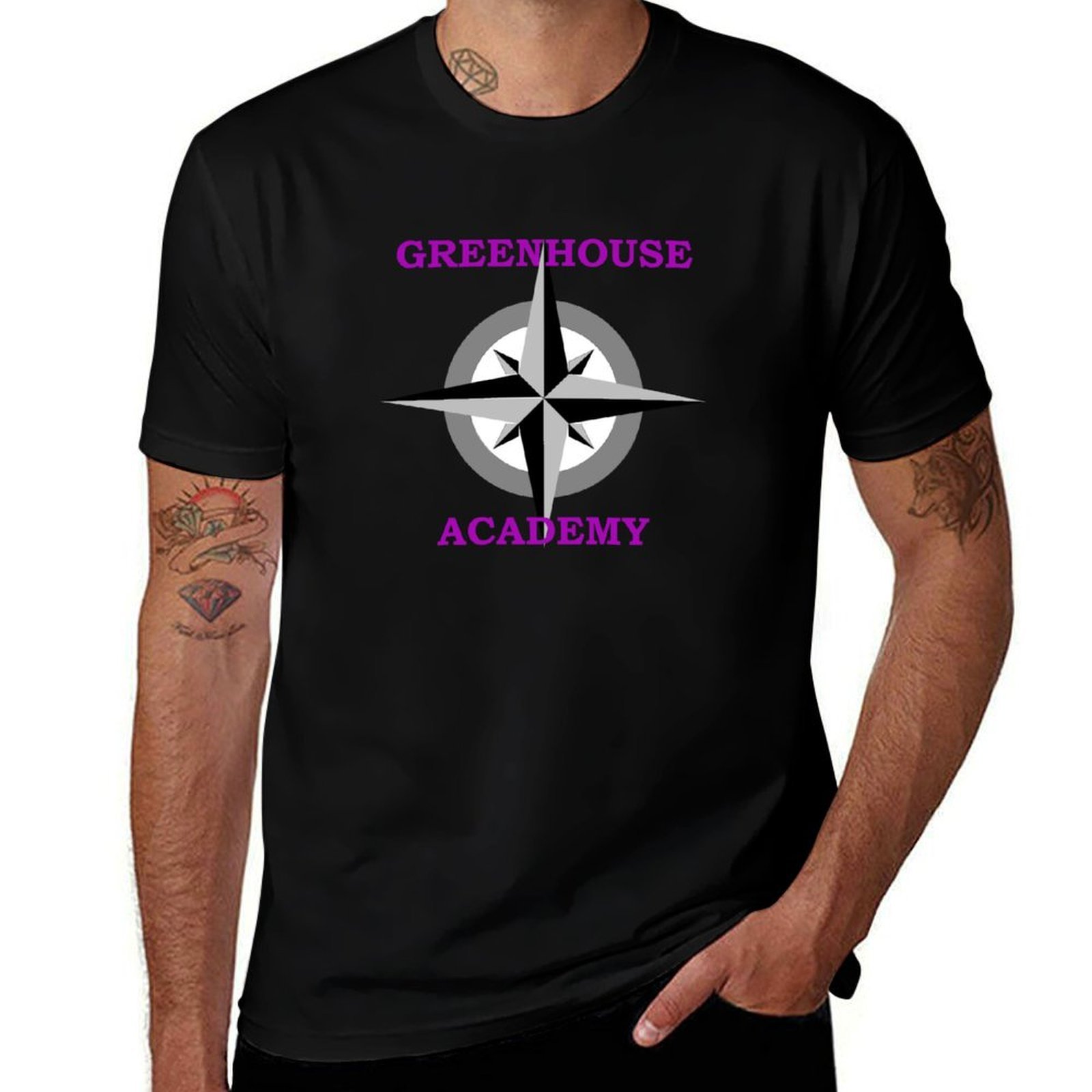 Academy Sports Outdoor - تي شيرت أكاديمية غرينهاوس للأنشطة الخارجية
