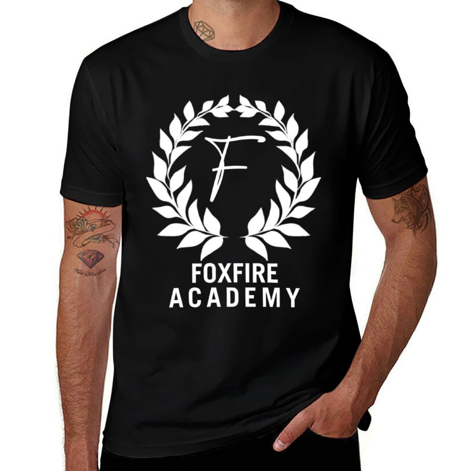 Academy Sports Outdoor - تي شيرت فوكسفاير أكاديمي للأنشطة الخارجية