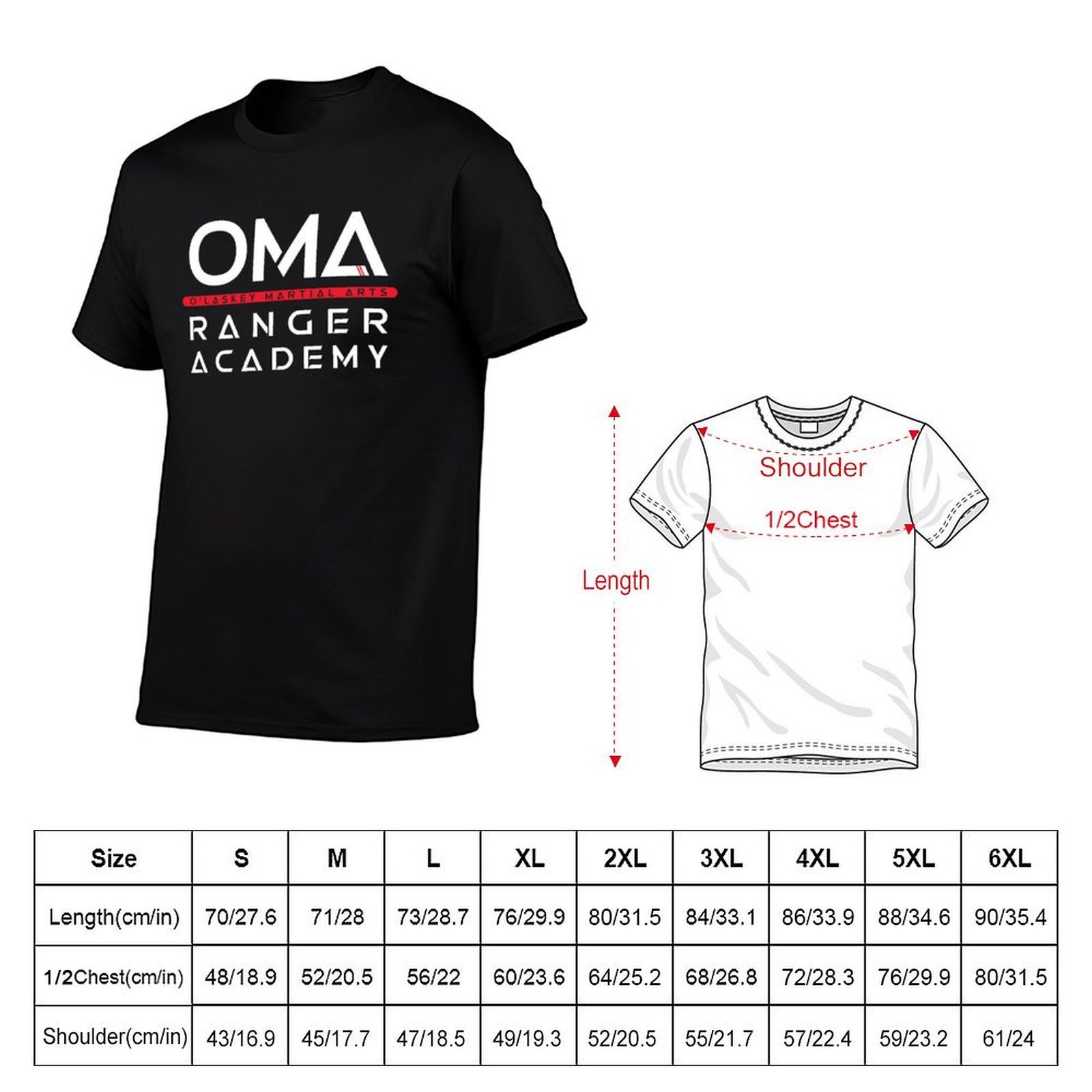 تي شيرت OMA: Ranger Academy Sc - مراجعة Academy Sports Outdoor وسعره