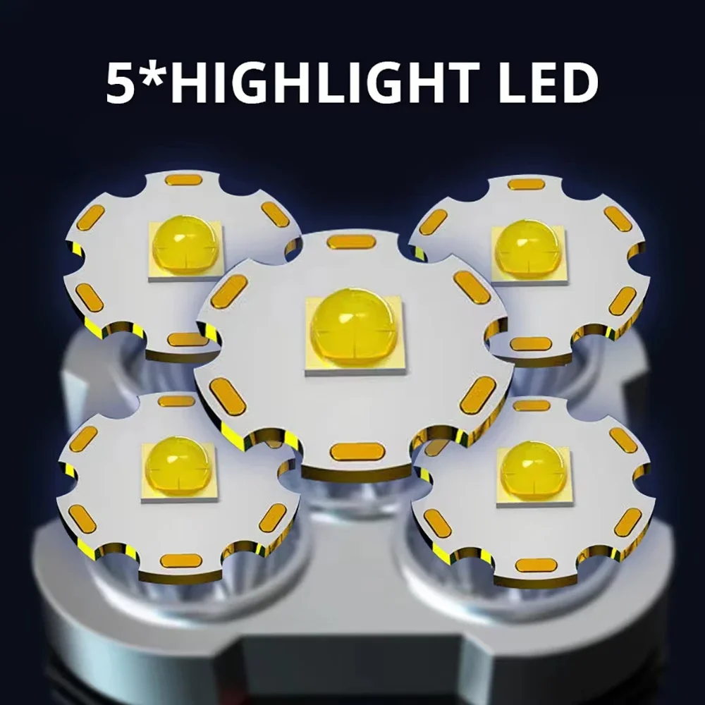 5 مصابيح LED عالية الطاقة مصاب - مراجعة Outdoor Spotlight وسعره