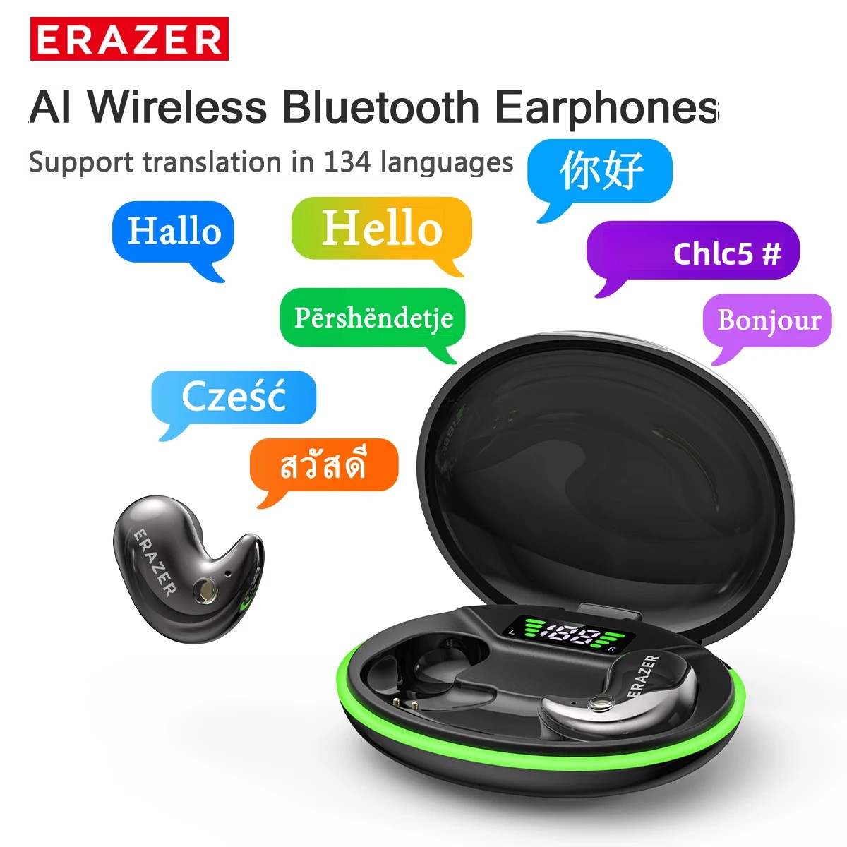 سماعات أذن بلوتوث EARZER XF58  - مراجعة Outdoor Sport Bar وسعره