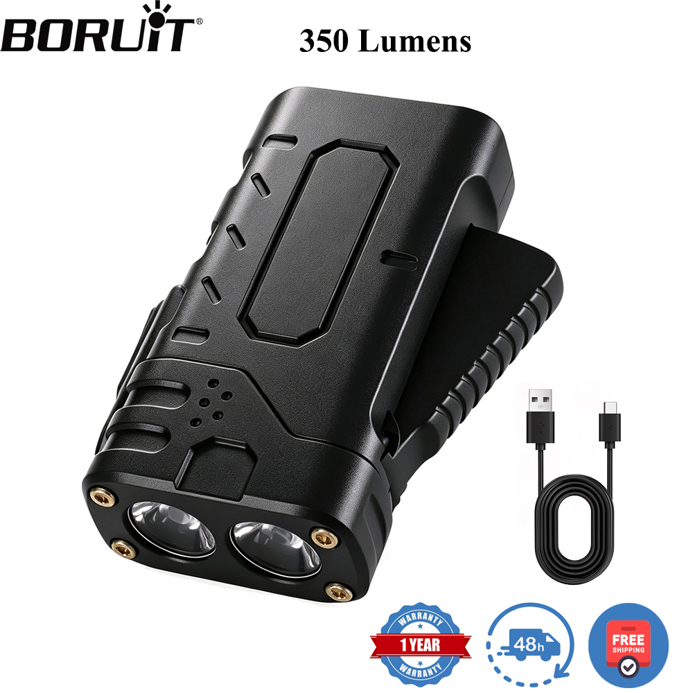 مصباح يدوي BORUIiT يعمل بالطاق - مراجعة Outdoor Sports Accessories وسعره