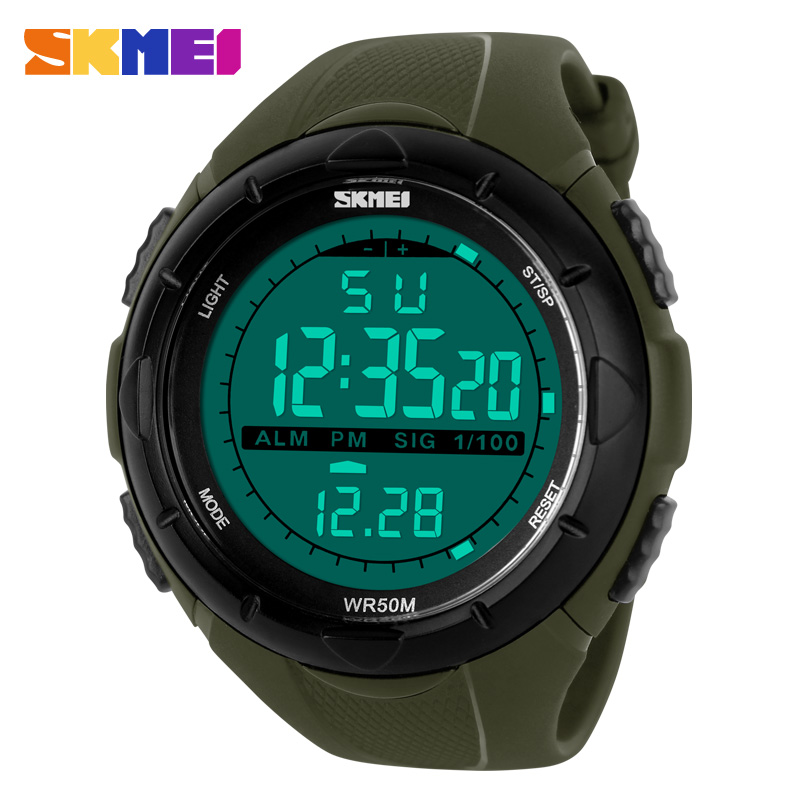 SKMEI العلامة التجارية الرقمية - مراجعة Outdoor Sport Brand وسعره