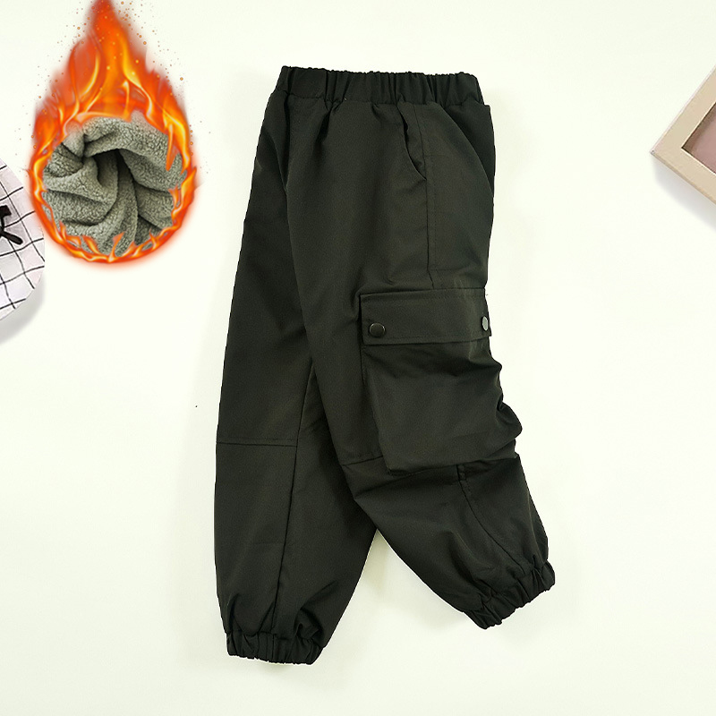 3-14Years الشتاء المراهقين الف - مراجعة Outdoor Sport Waterproof Pants وسعره
