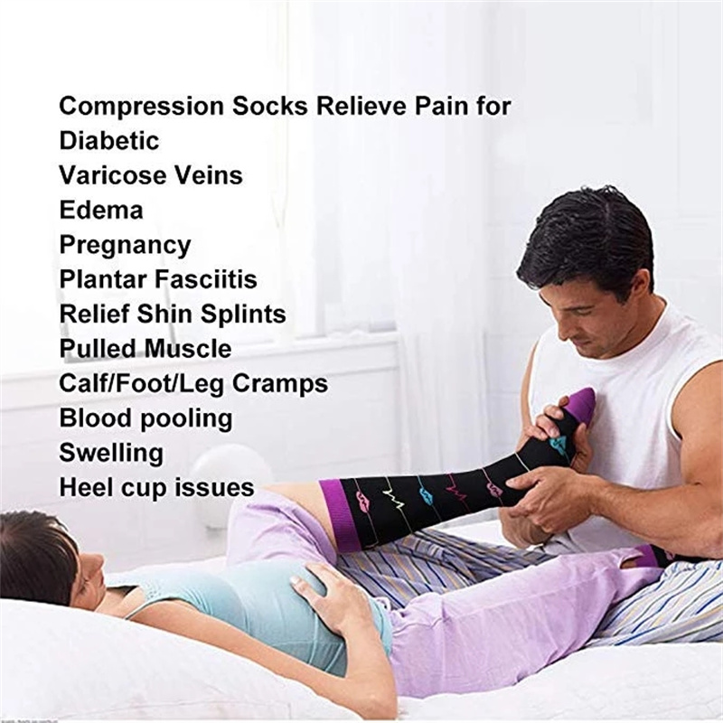 تشغيل جديد جوارب ضغط 20-30mmhg - مراجعة Outdoor Sport Hose وسعره